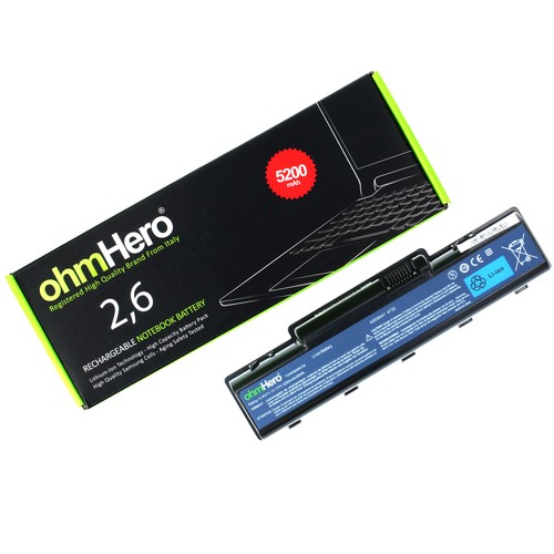 Batteria ohmhero nera 5200 - batteria, ohmhero™