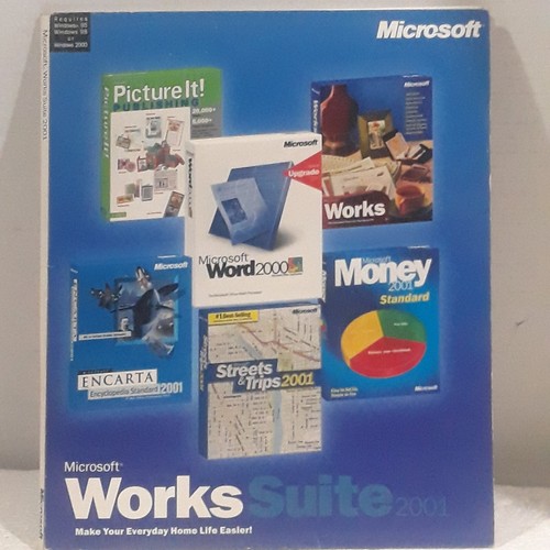 Microsoft works suite 2001 - works, set