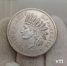 Moneta - Stati Uniti  - 1 Dollaro 1851 - Riproduzione moderna in metallo -