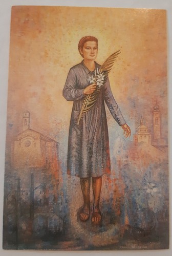 Santino holy card beata - santino,