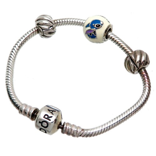 Bracciale pandora punto lilo - pandora,