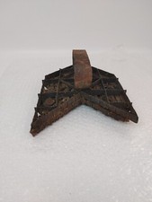 Timbro in legno per stampa tessuti in stile Batik antico Thai Batik