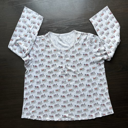 Pigiama roller rabbit henley - rabbit,