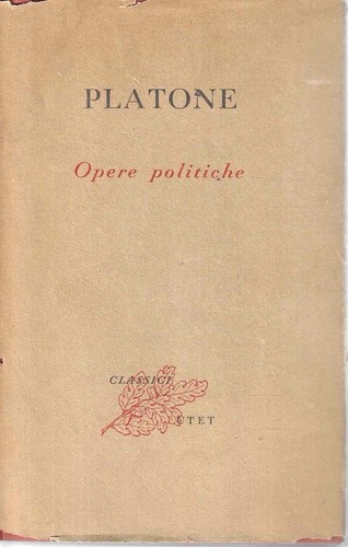 Opere politiche platone - politiche,