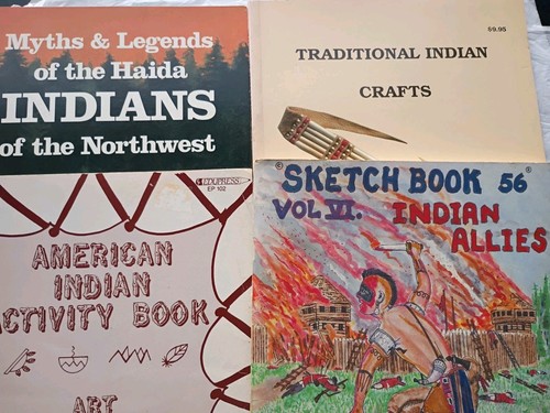 Lot native america books - lot, 4