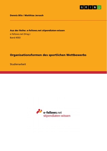 Organisationsformen des
