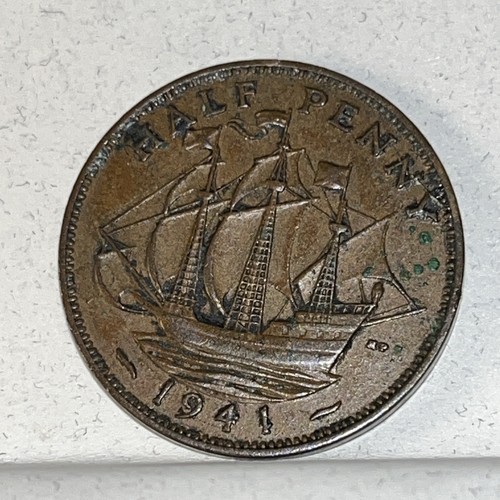 Moneta mezzo penny - 1941, ottime