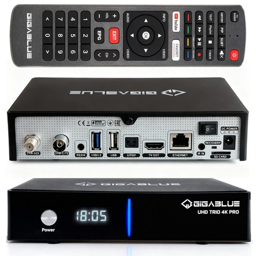 Gigablue uhd trio pro - pro, combo