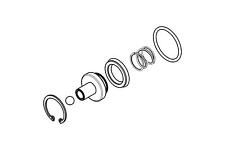 CNC ATTUATORE FRIZIONE Ø 28.5 KTM OLIO DOT KIT REVISIONE KTM DUKE 1290 R SD 2016