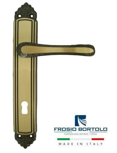 Coppia maniglie con placca - coppia, 70