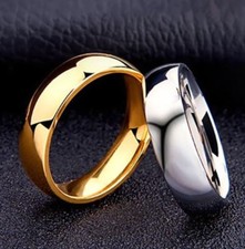 Fascia nuziale lucida oro