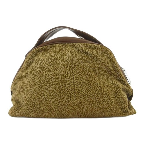 Borbonese handbag suede style - handbag,