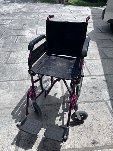 Sedia rotelle pieghevole - sedia, a