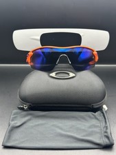 Oakley Radarlock arancione lucido con lenti iridio ghiaccio colori Florida Gators