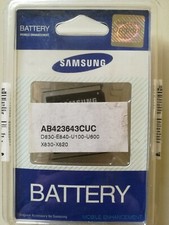 Batteria datata ma Nuova Samsung D830,  E840, U100, U600, X830, X820, 690 mAh. T