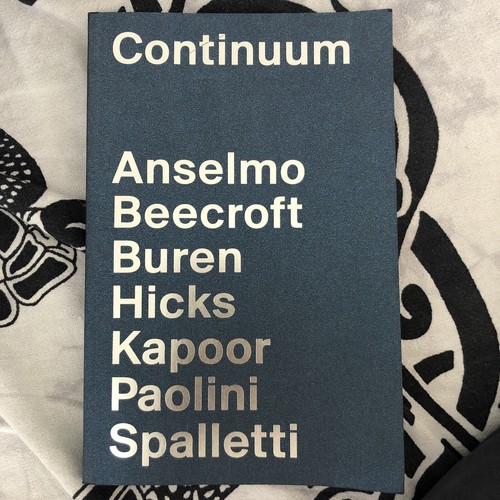 Continuum giovanni anselmo - continuum:,
