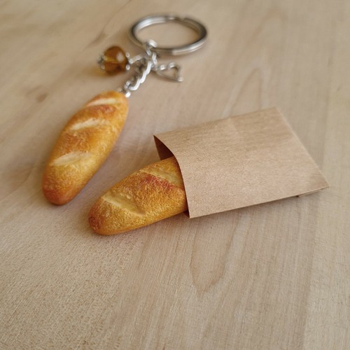 Portachiavi baguette pane