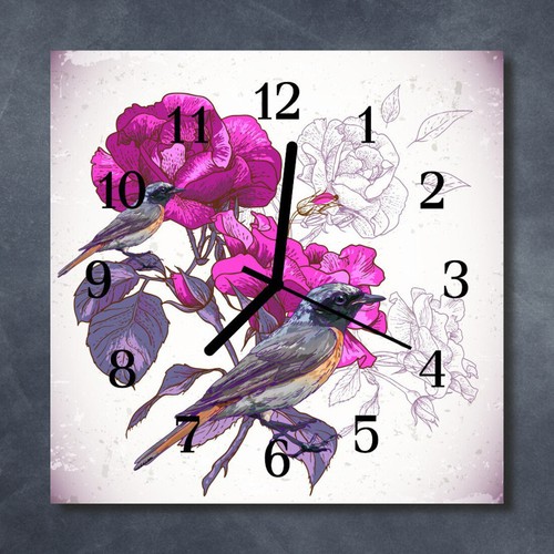 Orologio parete 30x30 cm - orologio,