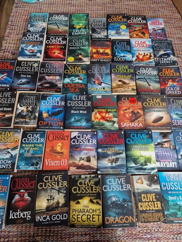 Clive cussler paperback - x,