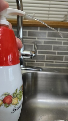 Dispenser ketchup vintage anni