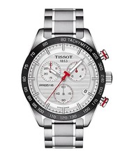 Orologio Uomo Tissot T-Sport PRS 516 Chrono Bracciale Quadrante Bianco T100.417.11.031.00