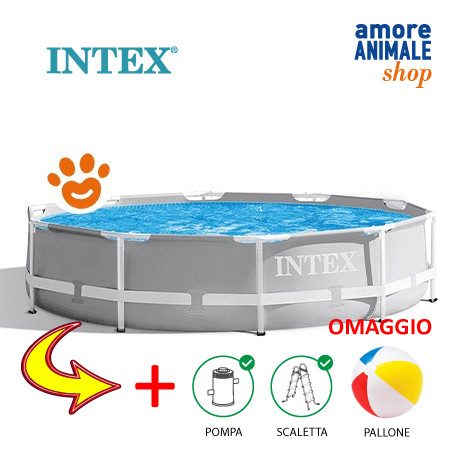 Intex piscina rotonda prisma - piscina,