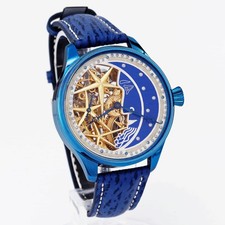 Omega Swiss made blu PVD