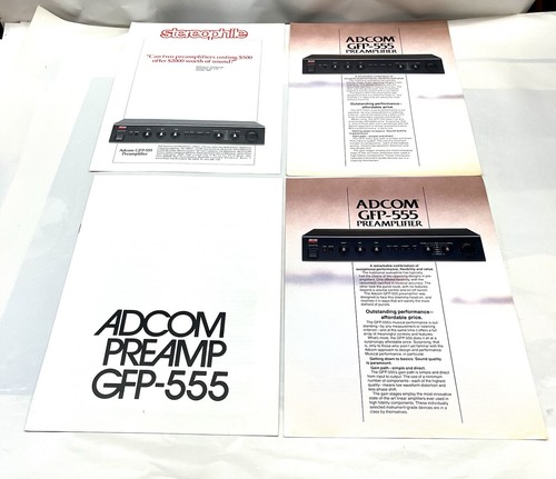 Adcom gfp 555 preamplificatore - adcom,