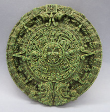 SOUVENIR DI VIAGGIO - CALENDARIO AZTECO IN RESINA DA APPENDERE - RICORDO MESSICO