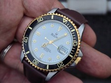 BULOVA 1D16M DIVER Acciaio Oro SUB MARINE SWISS MADE AUTOMATICO ETA 2824 40 mm