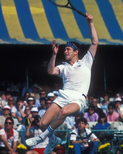Tennis legend john - tennis,