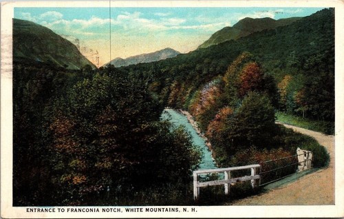 Cartolina franconia notch - franconia,