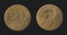 BRASILE 20 CENTAVOS 1944 GETULIO VARGAS