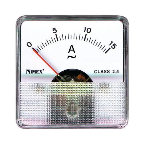 Amperometro analogico ferro