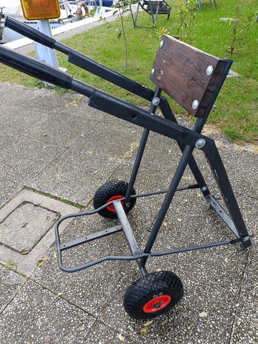 Carrello porta motore barca
