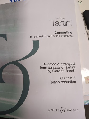 Clarinetto concertino - clarinetto,