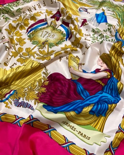 Sciarpa seta hermes carre - seta,