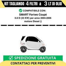 Tagliando per SMART Fortwo