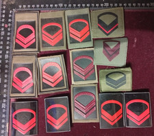 LOTTO TOPPE GRADI PATCH GRADUATO SCELTO CAPORALMAGGIORE SCELTO ESERCITO RARITA'!