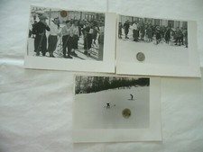 lotto di n.3 FOTO ALPINISMO MONTAGNA GARA DI SCI CM.24X17 NOVELLI BUSTO ARSIZIO