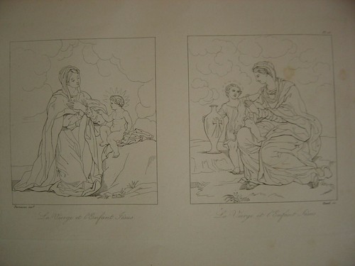 Gravure vierge et - gravure,