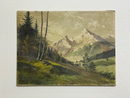 Quadro paesaggio montagna - quadro,
