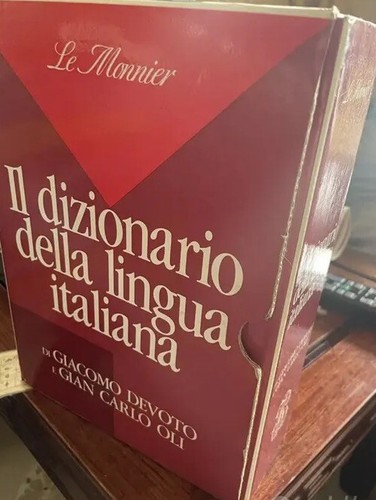 Devoto oli il - -, dizionario
