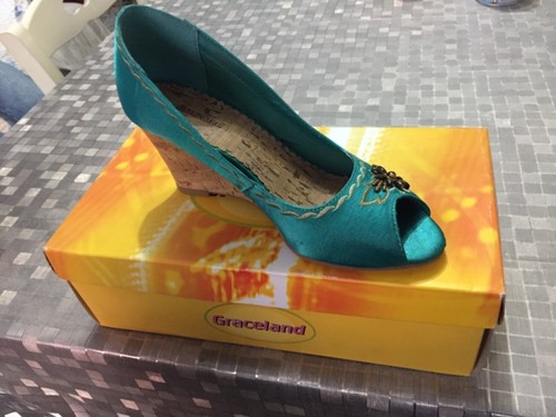 Scarpe sandalo graceland verde - scarpe,