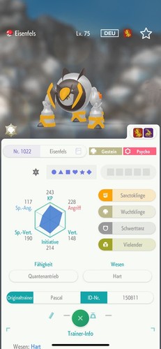 Pokémon roccia ferro - roccia,
