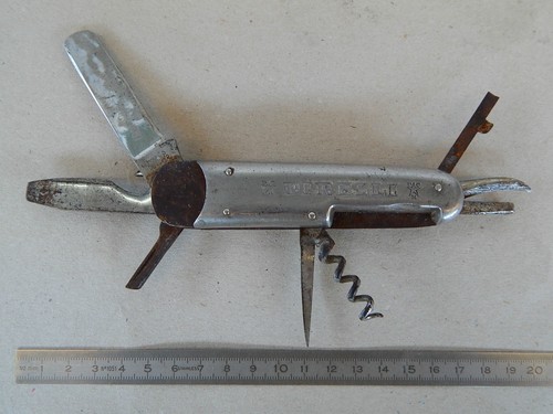 Coltello vintage pcm pirelli - coltello,