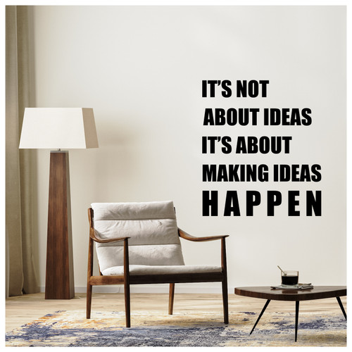 Adesivi wall art citazione - wall,