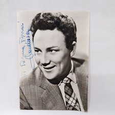 Cartolina con autografo