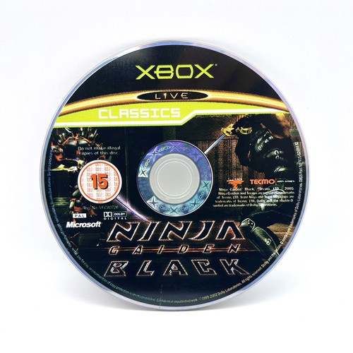 Ninja gaiden black xbox - ninja,