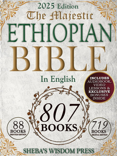 The majestic ethiopian bible - the,